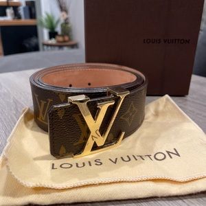 Louis Vuitton leather men’s belt!